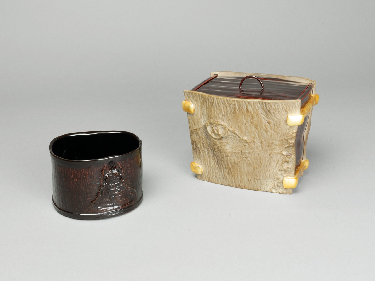 木皮建水・木皮板造水指